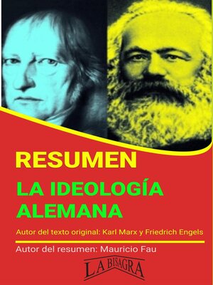 cover image of Resumen de La Ideología Alemana de Karl Marx y Friedrich Engels